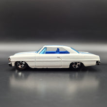 Load image into Gallery viewer, Hot Wheels 2007 &#39;66 Chevy Nova Pearl White 2007 New Models 9/36
