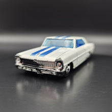 Load image into Gallery viewer, Hot Wheels 2007 &#39;66 Chevy Nova Pearl White 2007 New Models 9/36
