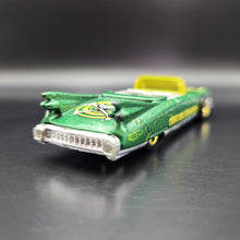Load image into Gallery viewer, Hot Wheels 2001 &#39;59 Caddy (1959 Cadillac Eldorado) Green #79 Monsters 3/4
