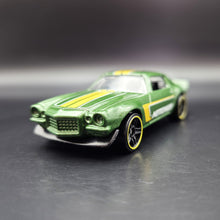 Load image into Gallery viewer, Hot Wheels 2018 &#39;70 Camaro Green #28 HW Speed Graphics 7/10
