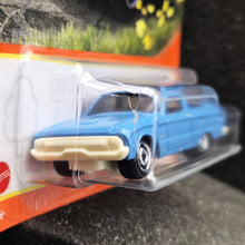 Load image into Gallery viewer, Matchbox 2021 1961 Ford Ranchero Sky Blue #96 MBX Highway New Long Card

