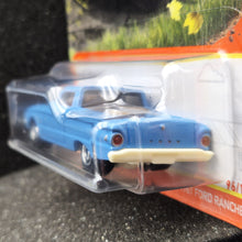 Load image into Gallery viewer, Matchbox 2021 1961 Ford Ranchero Sky Blue #96 MBX Highway New Long Card
