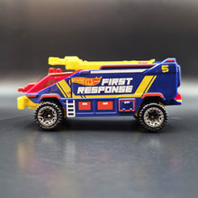 Load image into Gallery viewer, Hot Wheels 2024 Runway Res-Q Dark Blue #9 HW First Response 3/10
