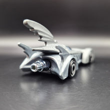 Load image into Gallery viewer, Hot Wheels 2023 Batman Forever Batmobile Matte Grey #55 Batman 2/5
