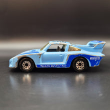 Load image into Gallery viewer, Matchbox 1983 Racing Porsche 935 Blue MB41 Matchbox 1-75 Series
