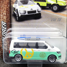 Load image into Gallery viewer, Majorette 2019 Volkswagen T6 Van White/Mint #203 Explorer New
