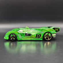 Load image into Gallery viewer, Hot Wheels 2016 Hi-Tech Missile Translucent Green HW Mega Hauler
