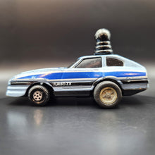 Load image into Gallery viewer, 1984 Schaper Five Winders Datsun 280 Turbo ZX Blue Shifter Toy
