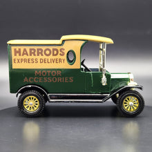 Load image into Gallery viewer, Matchbox 1912 Ford Model T Harrod&#39;s Express Delivery Green Models Of Yesteryear Y12-3
