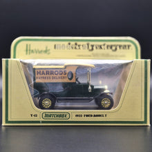 Load image into Gallery viewer, Matchbox 1912 Ford Model T Harrod&#39;s Express Delivery Green Models Of Yesteryear Y12-3
