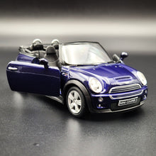 Load image into Gallery viewer, Welly 2010 Mini Cooper S Cabrio Purple #42359 1:36 Collection Series

