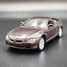 Load image into Gallery viewer, Welly 2010 BMW 645Ci Dark Violet #2353 1:36 Collection Series
