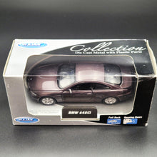 Load image into Gallery viewer, Welly 2010 BMW 645Ci Dark Violet #2353 1:36 Collection Series
