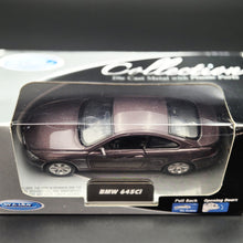 Load image into Gallery viewer, Welly 2010 BMW 645Ci Dark Violet #2353 1:36 Collection Series

