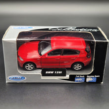 Load image into Gallery viewer, Welly 2011 BMW 120i Red #42362 1:36 Collection Series
