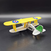 Load image into Gallery viewer, Classic Biplane (Boeing PT-12E) Grey #647 1:76 Historic Biplane Series

