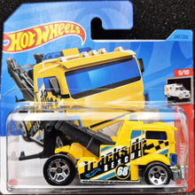 Load image into Gallery viewer, Hot Wheels 2023 Heavy Hitcher Yellow #247 HW Rescue 9/10 New

