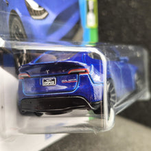 Load image into Gallery viewer, Hot Wheels 2024 Tesla Model Y Blue #15 HW Green Speed 3/10 New
