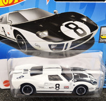 Load image into Gallery viewer, Hot Wheels 2024 Ford GT40 White #12 Factory Fresh 2/10 New
