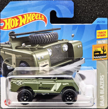 Load image into Gallery viewer, Hot Wheels 2023 Land Rover Series II Green #242 Baja Blazers 10/10 New
