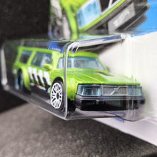 Load image into Gallery viewer, Hot Wheels 2023 Volvo 240 Drift Wagon Bright Green #245 HW Slammed 4/5 New
