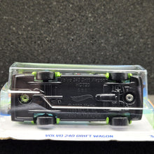 Load image into Gallery viewer, Hot Wheels 2023 Volvo 240 Drift Wagon Bright Green #245 HW Slammed 4/5 New
