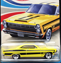 Load image into Gallery viewer, Hot Wheels 2023 1966 Ford Fairlane 427 Yellow American Steel 1/8 New Long Card
