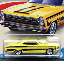 Load image into Gallery viewer, Hot Wheels 2023 1966 Ford Fairlane 427 Yellow American Steel 1/8 New Long Card
