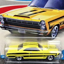 Load image into Gallery viewer, Hot Wheels 2023 1966 Ford Fairlane 427 Yellow American Steel 1/8 New Long Card
