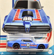 Load image into Gallery viewer, Hot Wheels 2023 1968 Mercury Cougar Light Blue American Steel 3/8 New Long Card
