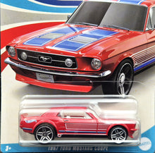 Load image into Gallery viewer, Hot Wheels 2023 1967 Ford Mustang Coupe Red American Steel 4/8 New Long Card

