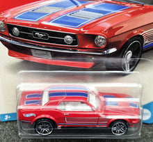 Load image into Gallery viewer, Hot Wheels 2023 1967 Ford Mustang Coupe Red American Steel 4/8 New Long Card
