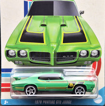 Load image into Gallery viewer, Hot Wheels 2023 1970 Pontiac GTO Judge Green American Steel 6/8 New Long Card
