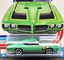 Load image into Gallery viewer, Hot Wheels 2023 1970 Pontiac GTO Judge Green American Steel 6/8 New Long Card
