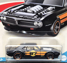 Load image into Gallery viewer, Hot Wheels 2023 Custom 1967 Pontiac Firebird Matte Black American Steel 7/8 New Long Card
