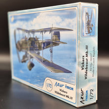 Load image into Gallery viewer, Azur Models Frrom Series Vickers Vildebeest Mk.III RAF Aircraft Model #FR017 1:72 Scale Plastic Model Kit
