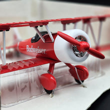 Load image into Gallery viewer, Budweiser 1932 Stearman Bi-Plane - Anheuser Busch Vintage Airplane Bank - Adult Collectors Series

