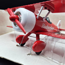 Load image into Gallery viewer, Budweiser 1932 Stearman Bi-Plane - Anheuser Busch Vintage Airplane Bank - Adult Collectors Series
