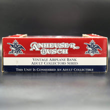 Load image into Gallery viewer, Budweiser 1932 Stearman Bi-Plane - Anheuser Busch Vintage Airplane Bank - Adult Collectors Series
