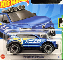Load image into Gallery viewer, Hot Wheels 2024 Volvo XC40 Recharge Blue #14 HW Green Speed 2/10 New
