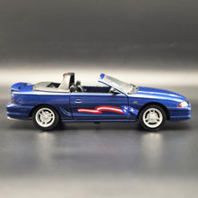 Load image into Gallery viewer, Universal Hobbies 1994 Ford Mustang GT Convertible #3158 Dark Blue 1:18 Die Cast Car
