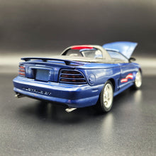 Load image into Gallery viewer, Universal Hobbies 1994 Ford Mustang GT Convertible #3158 Dark Blue 1:18 Die Cast Car
