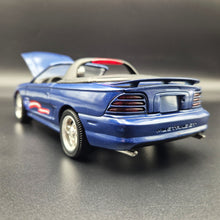 Load image into Gallery viewer, Universal Hobbies 1994 Ford Mustang GT Convertible #3158 Dark Blue 1:18 Die Cast Car
