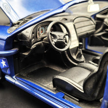 Load image into Gallery viewer, Universal Hobbies 1994 Ford Mustang GT Convertible #3158 Dark Blue 1:18 Die Cast Car
