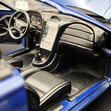 Load image into Gallery viewer, Universal Hobbies 1994 Ford Mustang GT Convertible #3158 Dark Blue 1:18 Die Cast Car
