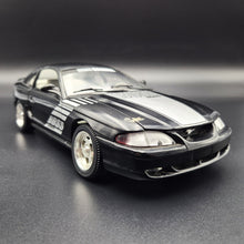 Load image into Gallery viewer, Universal Hobbies 1994 Ford Mustang GT Coupe Boss Shinoda Black 1:18 Die Cast Car
