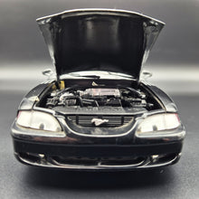 Load image into Gallery viewer, Universal Hobbies 1994 Ford Mustang GT Coupe Boss Shinoda Black 1:18 Die Cast Car
