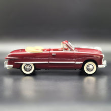 Load image into Gallery viewer, MIRA 1949 Ford Custom Convertible Burgundy 10124P 1:18 Die Cast Car
