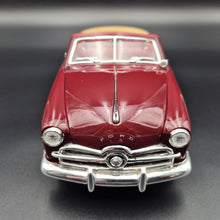 Load image into Gallery viewer, MIRA 1949 Ford Custom Convertible Burgundy 10124P 1:18 Die Cast Car
