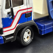 Load image into Gallery viewer, Matchbox 1987 Leyland Car Recovery Truck K-104 White/Blue Super Kings
